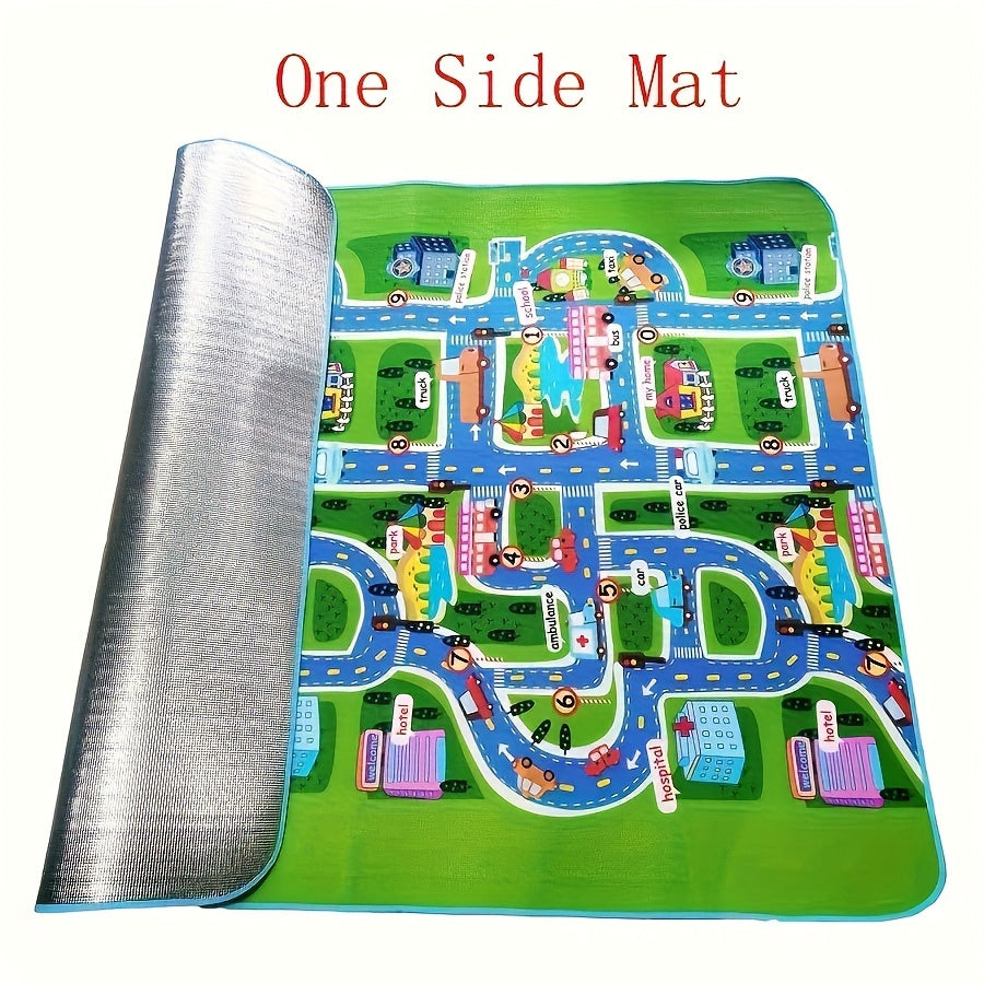 Single-Sided Crawling Mat made of Eva Foam Material, 160*130*0.5cm in size, Moistureproof & Waterproof Game Mat