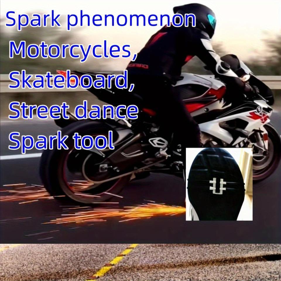 2-piece Spark Set for Motorcycle, Skateboard, Street Dance Tools