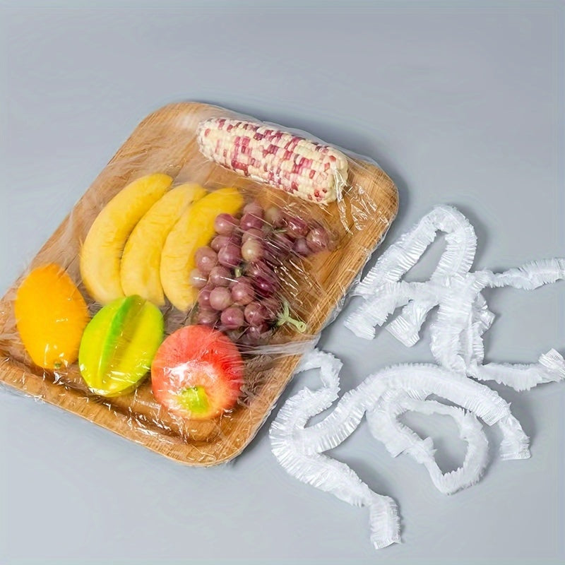 Versatile Reusable Elastic Food Cover for Trays: Perfect for Bread, Fruits, Veggies, and Sweets