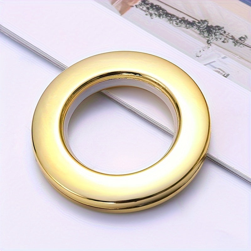 10 Nano noise-reducing curtain rings with a Roman-style design for home decor and bathroom accessories.