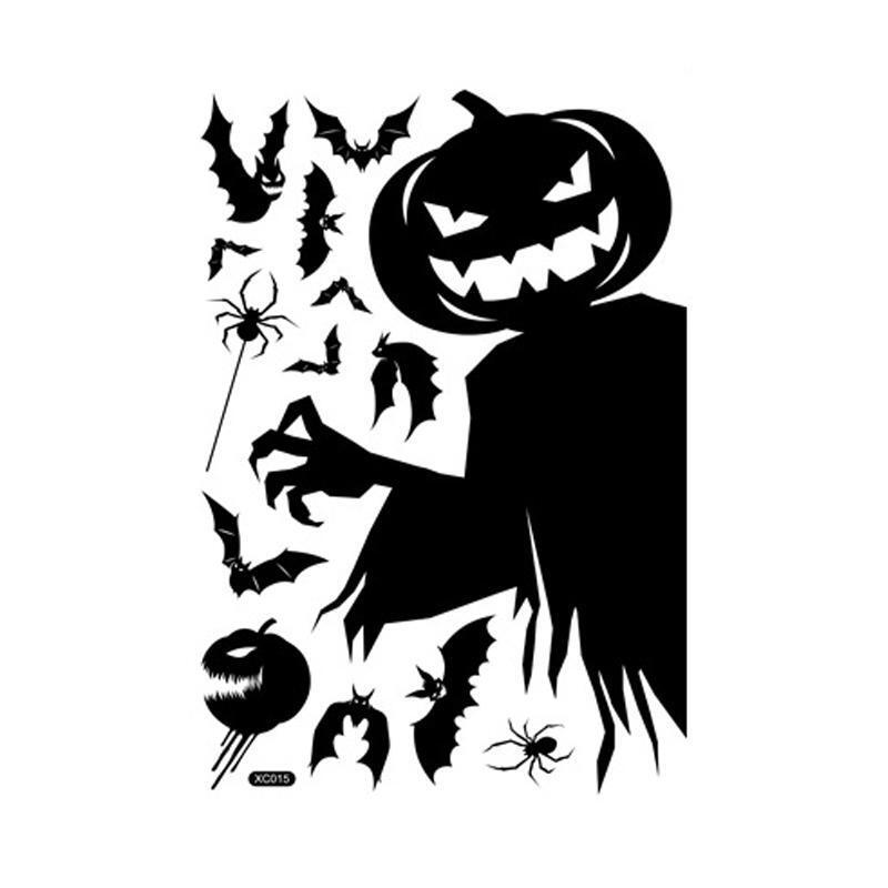 1pc Halloween & Monster Window Clings - No Electricity Required, Ideal for Party Decor