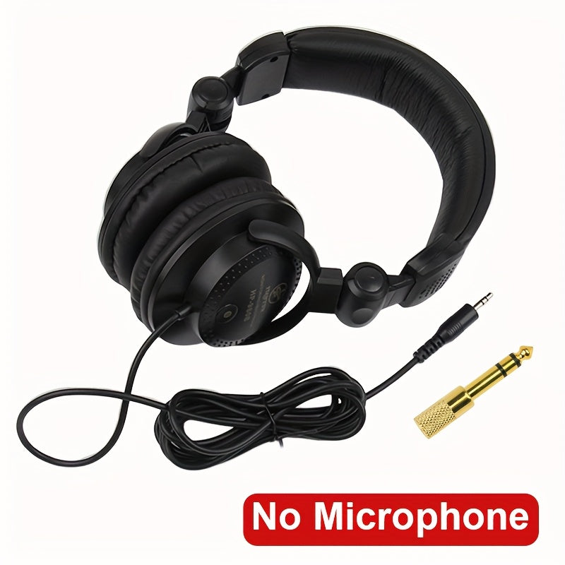 URIZONS High-end Studio Wired Monitor Headphones for Music electronic equipment with 3.5mm to 6.5mm Adapter.