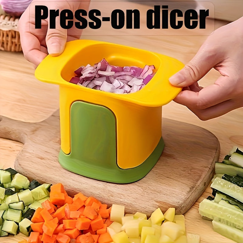 New Compression Chopper for Home Use - A Versatile Kitchen Tool for Efficient Vegetable Cutting