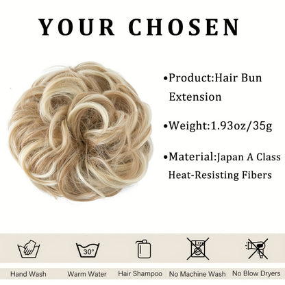 The H2 hair is made of high-quality PET material and the connection between the hair tie and the wig is sewn on, providing a superior appearance and gloss compared to 90% of products on the