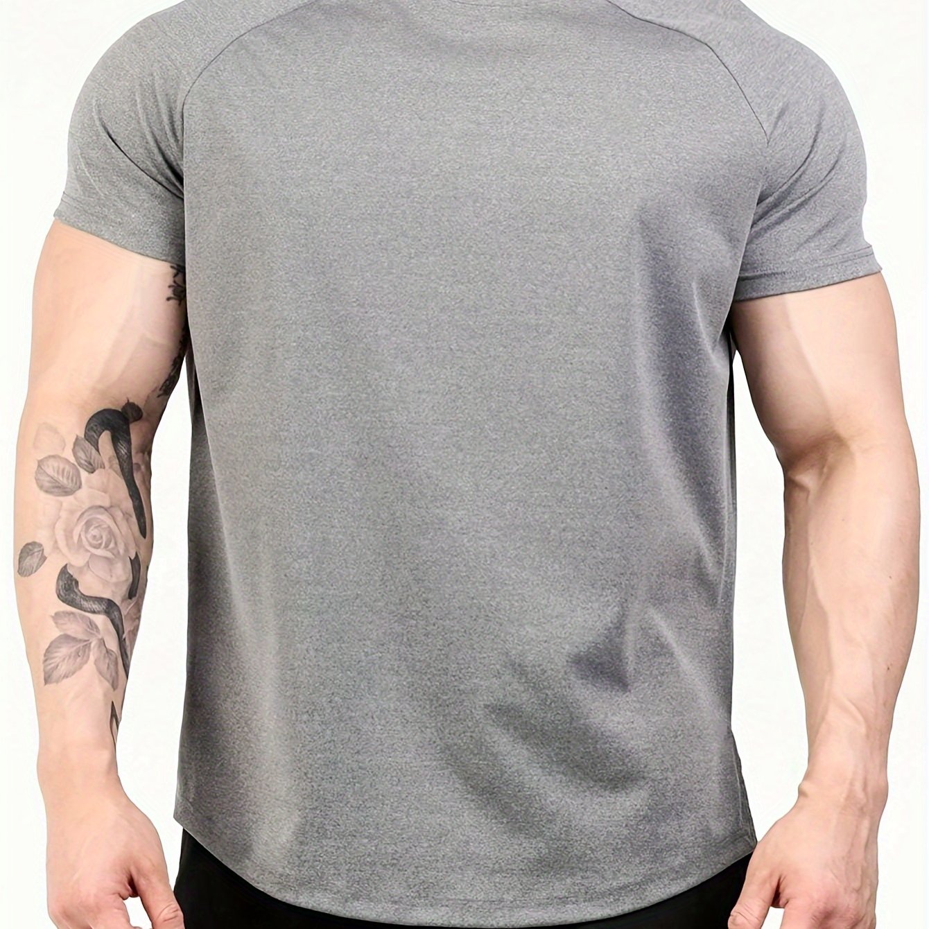 Men's Casual Stretch Sports T-shirt for Summer