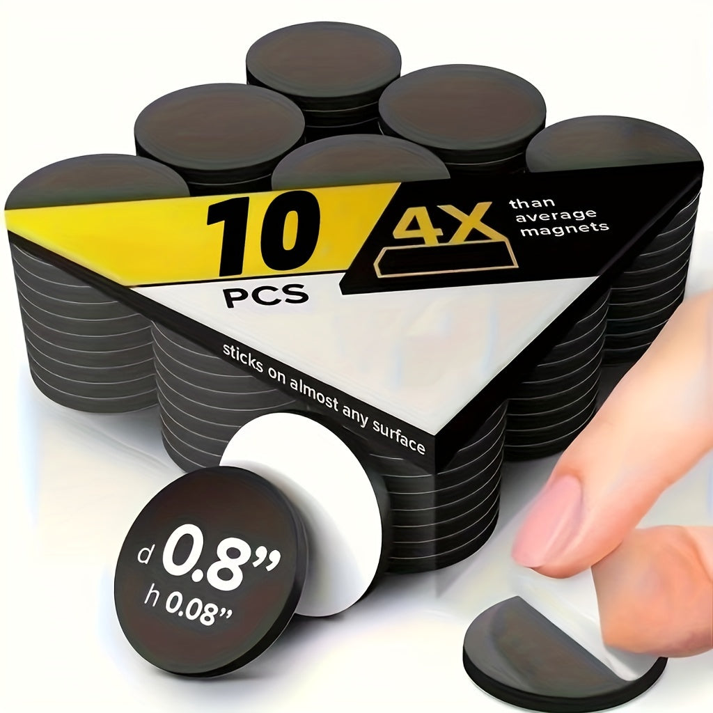 Easy Tear 2.03 cm Magnetic Dots with strong adhesion, flexible for photos, crafts, and office use. Available in round and square styles. Ideal for magnetic strips, tape, daily necessities