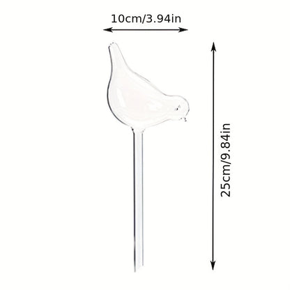 1/3/5 Bird-Shaped Self-Watering Globes for Automatic Flower Watering in Home Gardens.