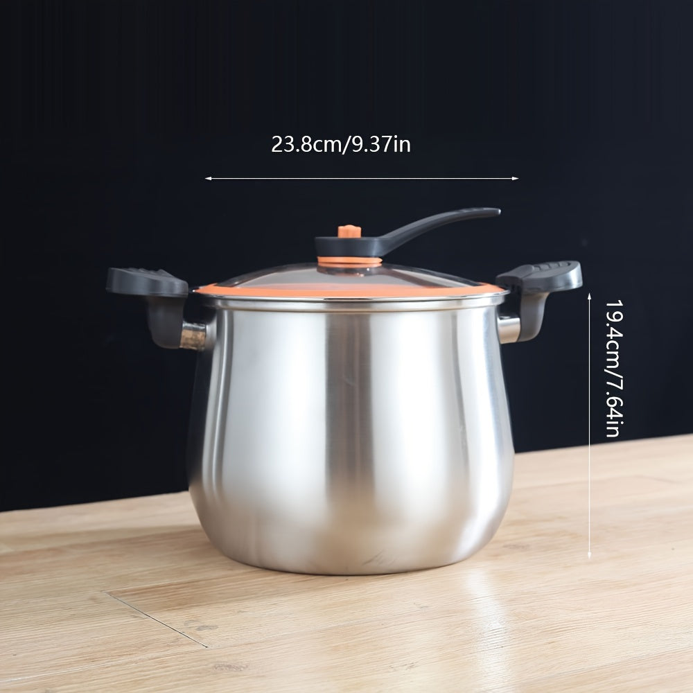 The micro-pressure stock pot is the perfect place to set up the Orange Ring.