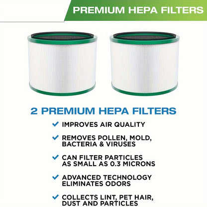 Air purifier replacement filter for HP00/HP01/HP02/HP03/DP01/DP03 models made of paper material.