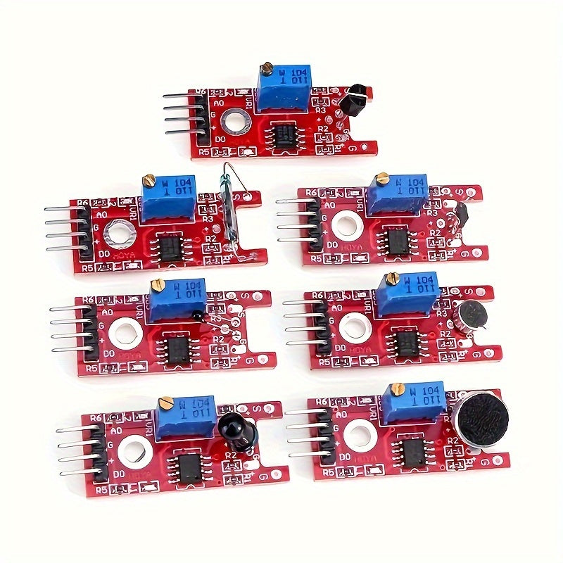 37 types of sensor kits, 45-in-1 sensor module, STM32 learning kit