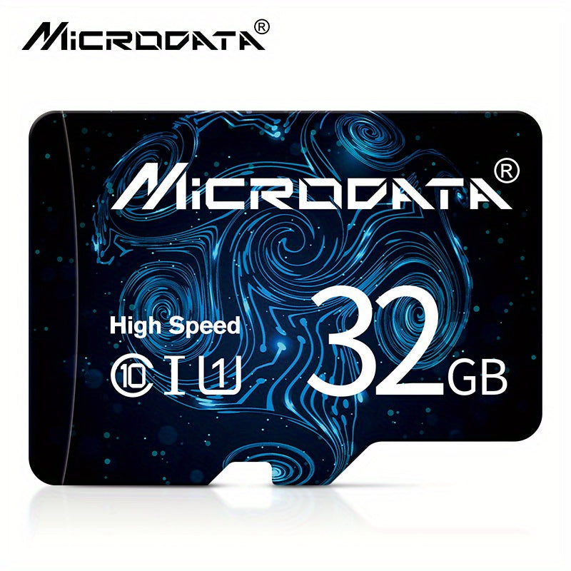 New micro TF SD cards with 32GB SDHC Class 10 for fast storage, also in 64GB, 128GB, and 256GB U3 SDXC mini flash drives for smartphones with an SD adapter.