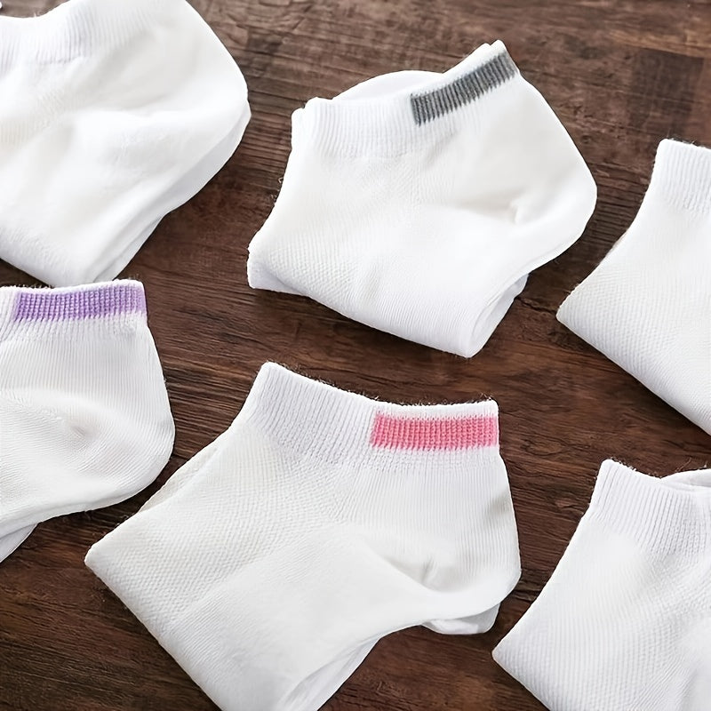 Soft and lightweight low cut sports ankle socks for women - 6 pairs