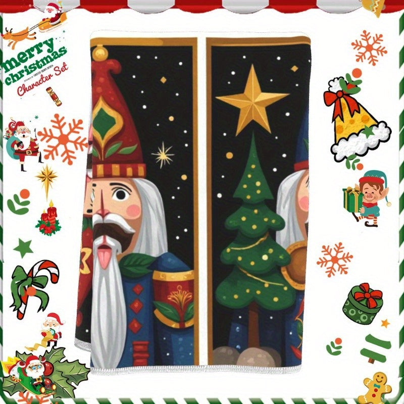 Soft Merry Christmas Wintertime Decoration measuring 18 x 66.04 cm, 1 piece.