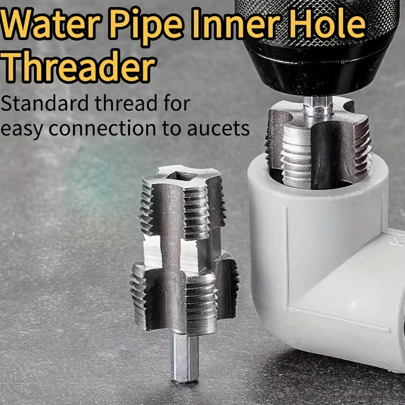 New tool for plumbers and electricians, suitable for PPR and thread repair. Upgraded pipe tap for metal water pipe inner hole threading.