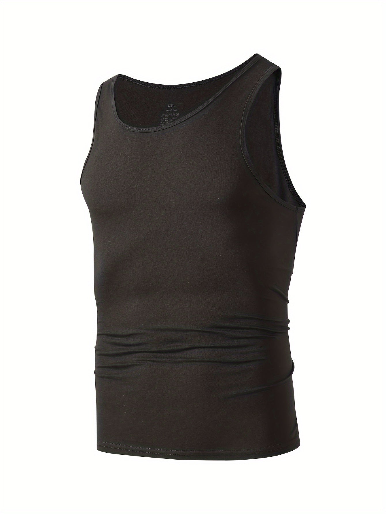 5 cotton tank tops for men perfect for summer, available in casual colors.