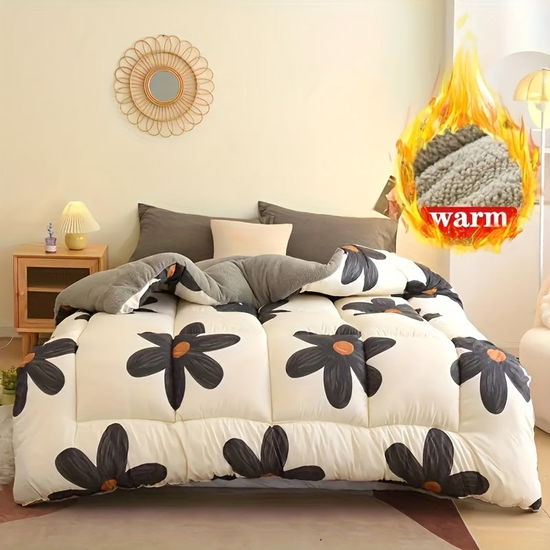 Soft and cozy printed bedding for a fashionable home bedroom decor - 1 piece charming style comforter.