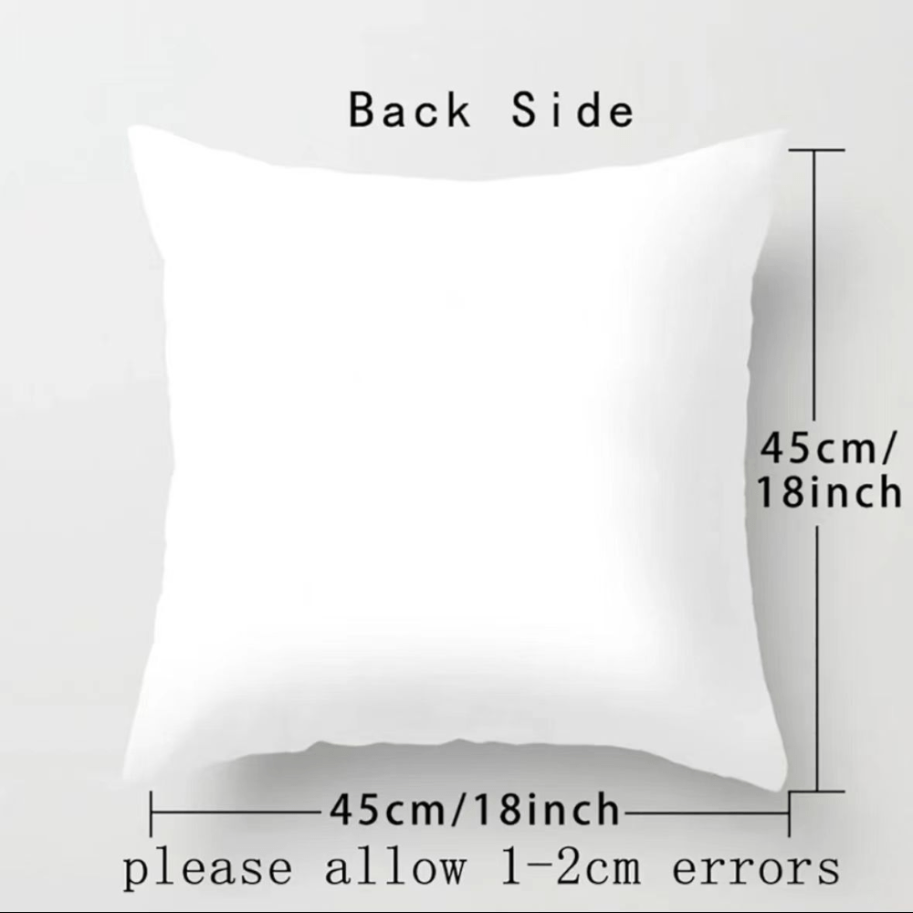 Add a festive touch to your living room and bedroom with these Christmas-themed pillow covers. These decorative covers can be used as Christmas decorations or given as gifts. They measure 45*45cm and do not include pillow cores. Available in a set of 2