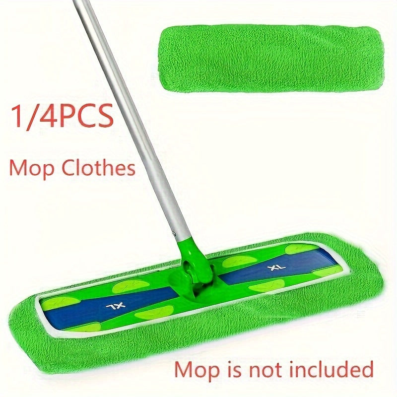 Replace your worn-out mop pads with our Microfiber Mop Pads Replacement. This pack includes 1/4 XL size pads that are reusable, washable, and easy to install. Perfect for capturing pet hair and dust, these refills are a must-have for keeping your floors