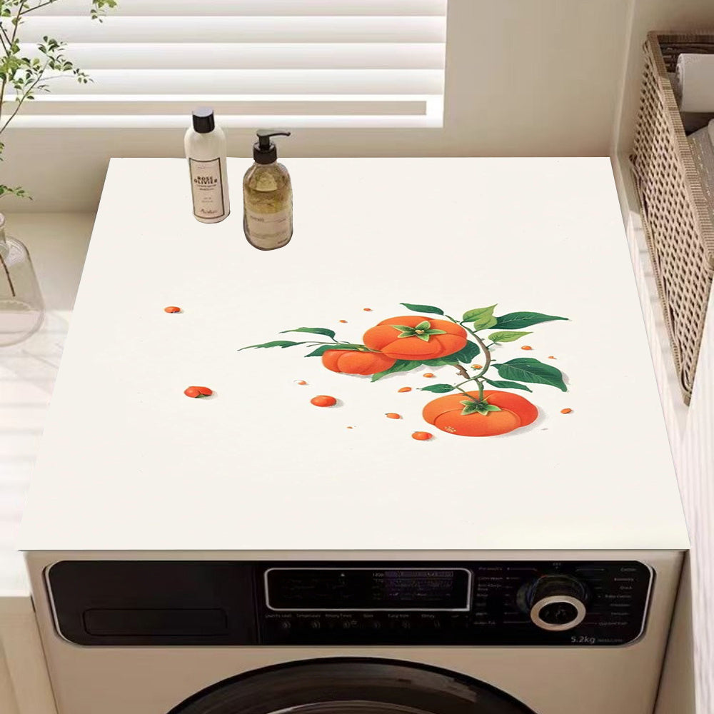 Protect your roller washing machine with this waterproof and dustproof cover. Made of easy-to-clean polyester, this protective pad is perfect for your kitchen or dining room.