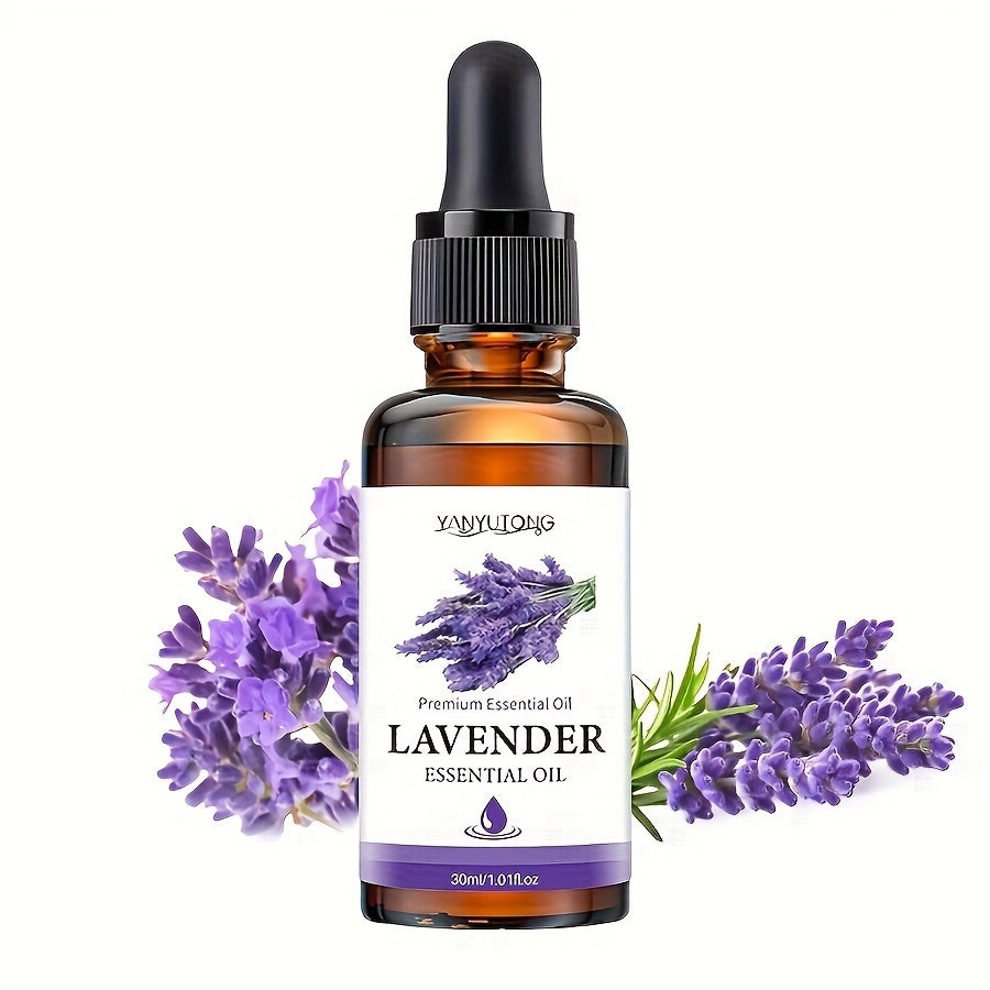 Lavender essential oil: Natural, moisturizing care for hair and skin. Perfect for DIY, aromatherapy, massage, humidifiers, and diffusers.