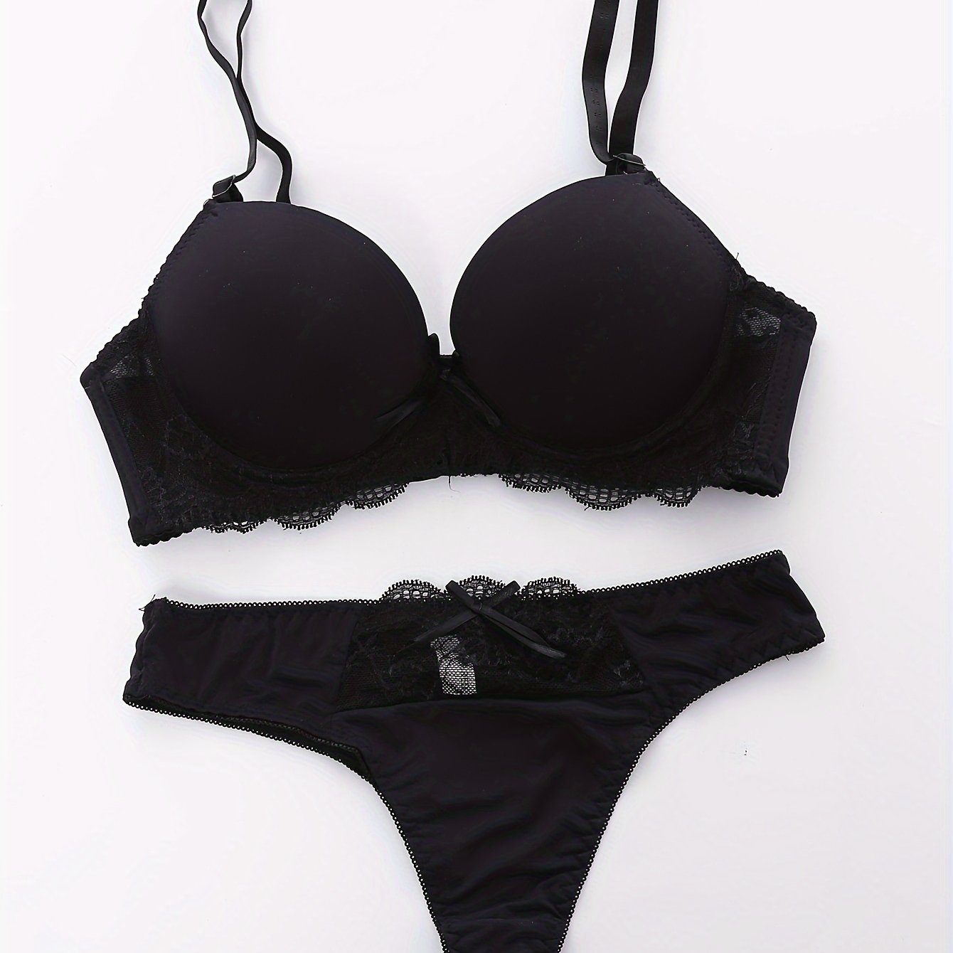 Lace bra set for women