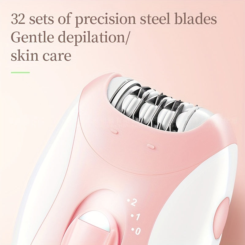 Kemei KM-189B Hair Removal Device: stylish, portable USB shaver for private trimming.