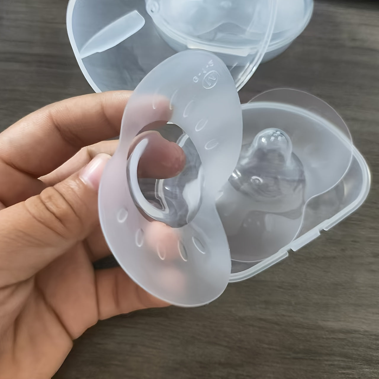 Get 2 Butterfly Silicone Nipple Shields for Breastfeeding - Offering Soft, Comfortable Protection for Returning to School