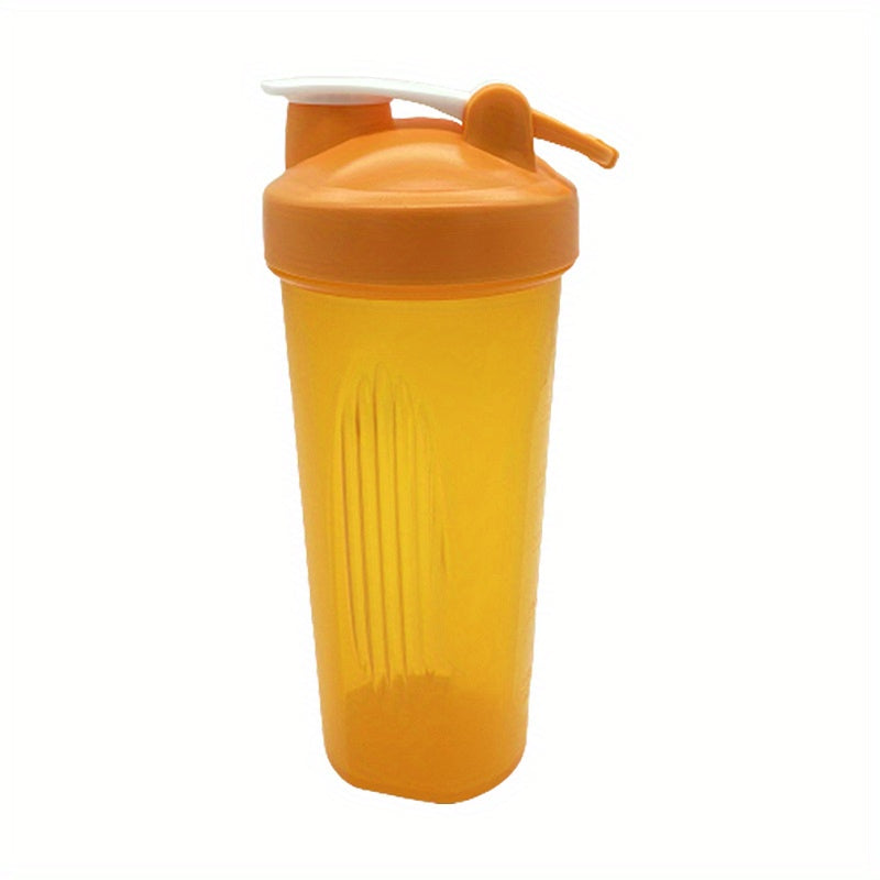 600ml Protein shaker cup for gym, fitness, and sports - ideal for summer beverages and back to school.