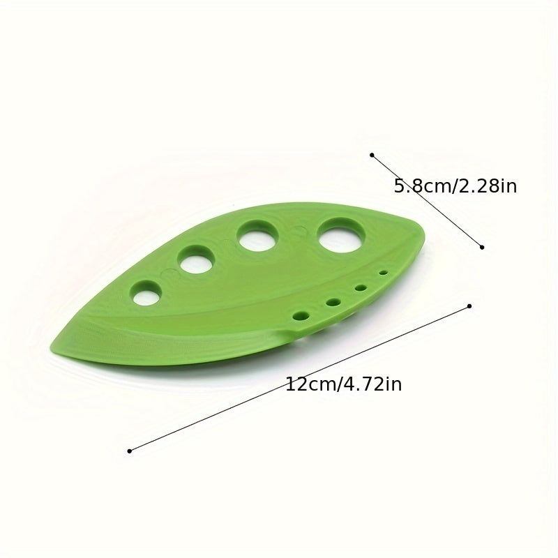 Set of 2 Leaf Strippers for Kitchen Use, Vegetable Peeler for Removing Leaves from Kale, Beet Greens, Thyme, Basil, and Rosemary, Made of Plastic and Food-Safe Materials, A Must-Have Kitchen Tool for College Dorm Cooking Essentials.