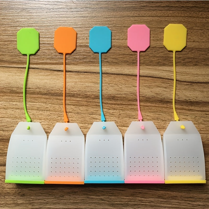 Colorful Silicone Tea Infuser - Effortlessly Infuse Your Tea with Herbs & Spices for the Perfect Cup - Simple to Use & Clean, Long-lasting Material - Available in Various Colors.