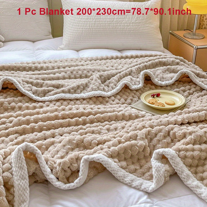 Soft and cozy fleece blanket for couch, sofa, office, bed, camping, and traveling. Perfect birthday or holiday gift for boys, girls, and adults. Great for home decor during the holidays.