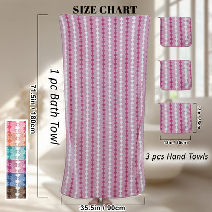 1 Extra Large Bath Towel for Women: Soft, Absorbent, Quick Drying