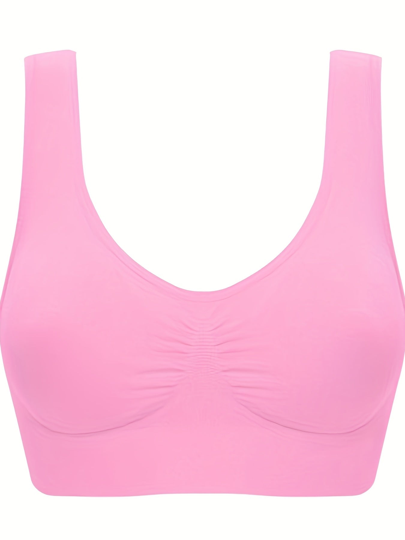 3 Wireless Sports Bras for Women, perfect for running and workouts, comfortable and breathable.