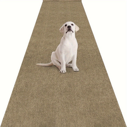 Long runner rug measuring 59.94cm x 5.99 meters, designed for indoor use in carpets, hallways, kitchens, entryways, bedrooms, and other areas. This washable rug is non-slip and water absorbent, with a TPR bottom for added stability.