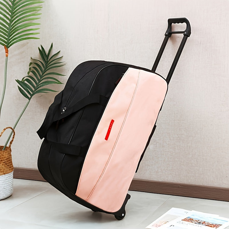 Hehaijiang Fashion Design Travel Bag, Lightweight Trolley Bag, Large Capacity Luggage Soft Bag.