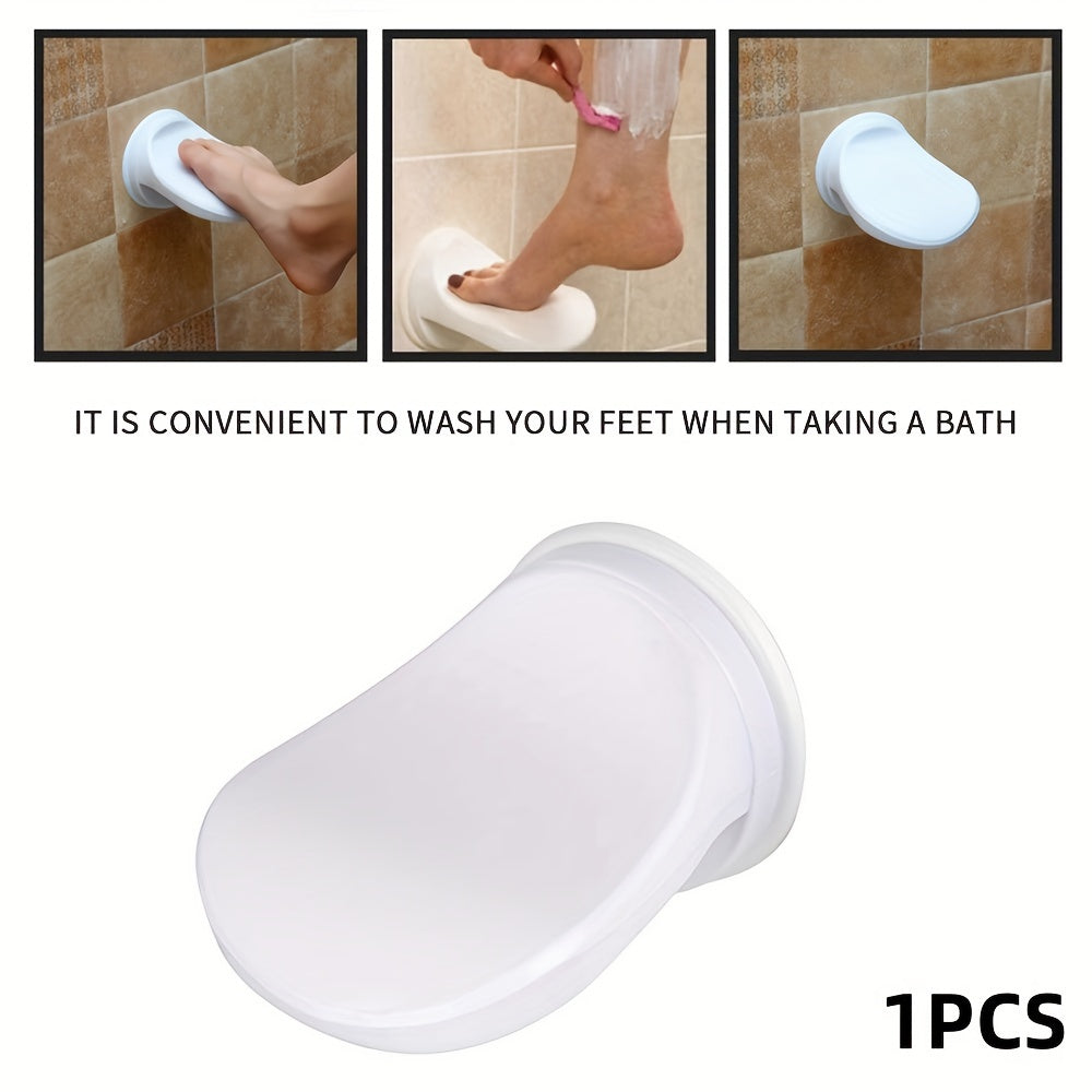 Removable suction cup foot pedal for easy cleaning in the shower, ideal for home use or wholesale purchase.