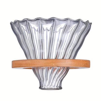 Experience Superior Brewing with Our Premium Glass Coffee Funnel - Guaranteed Perfect Brews Every Time, Great Addition to Your Kitchen & Dining Experience