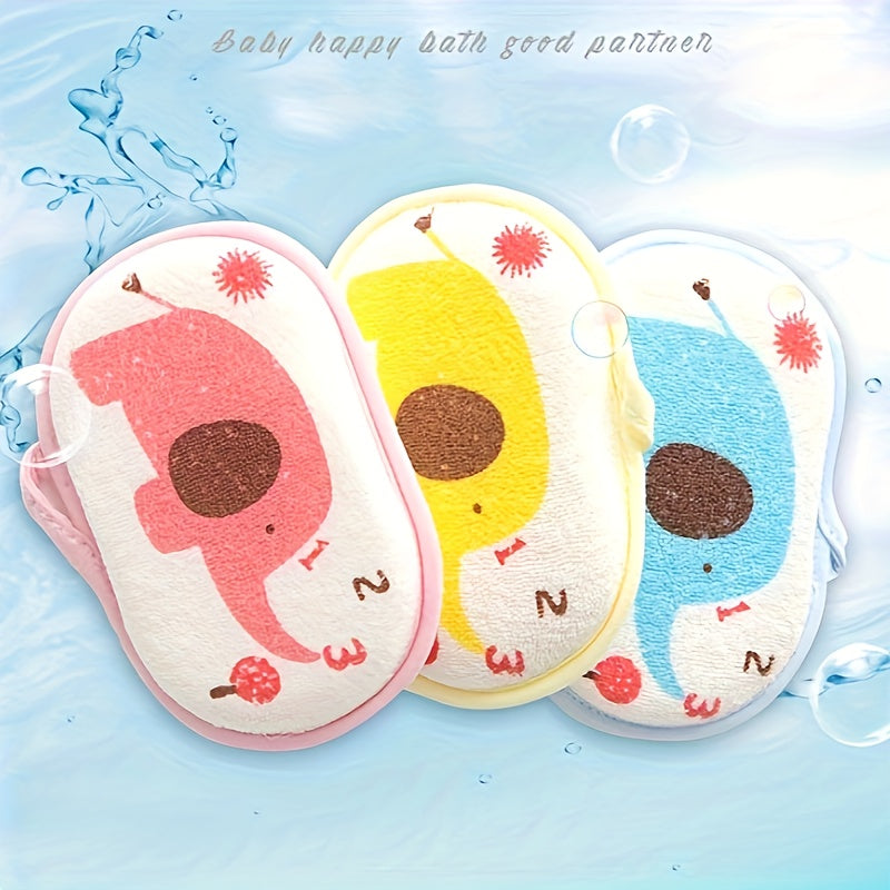 Soft and gentle, the PanLynner Cartoon Bath Sponge is a perfect shower scrubber for both youngsters and adults. Great for body wash and exfoliation, it makes an ideal gift for the holidays.