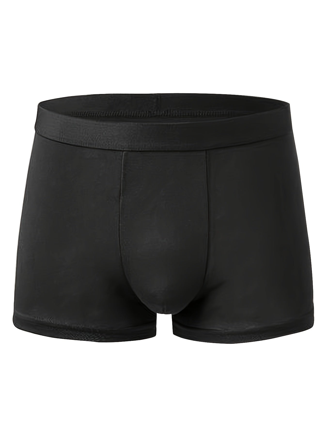 3-pack men's elastic sports underpants in large size.