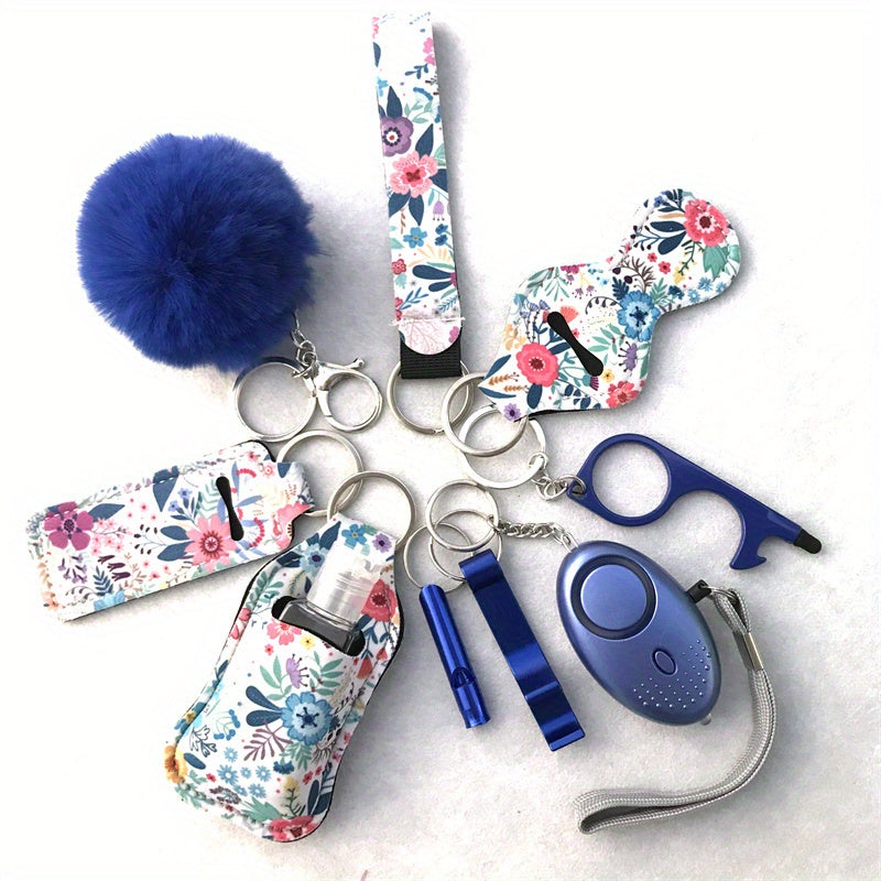 Set of 10 Safety Products, Including Personal Alarm, to Keep Women Safe - Perfect Birthday Gift