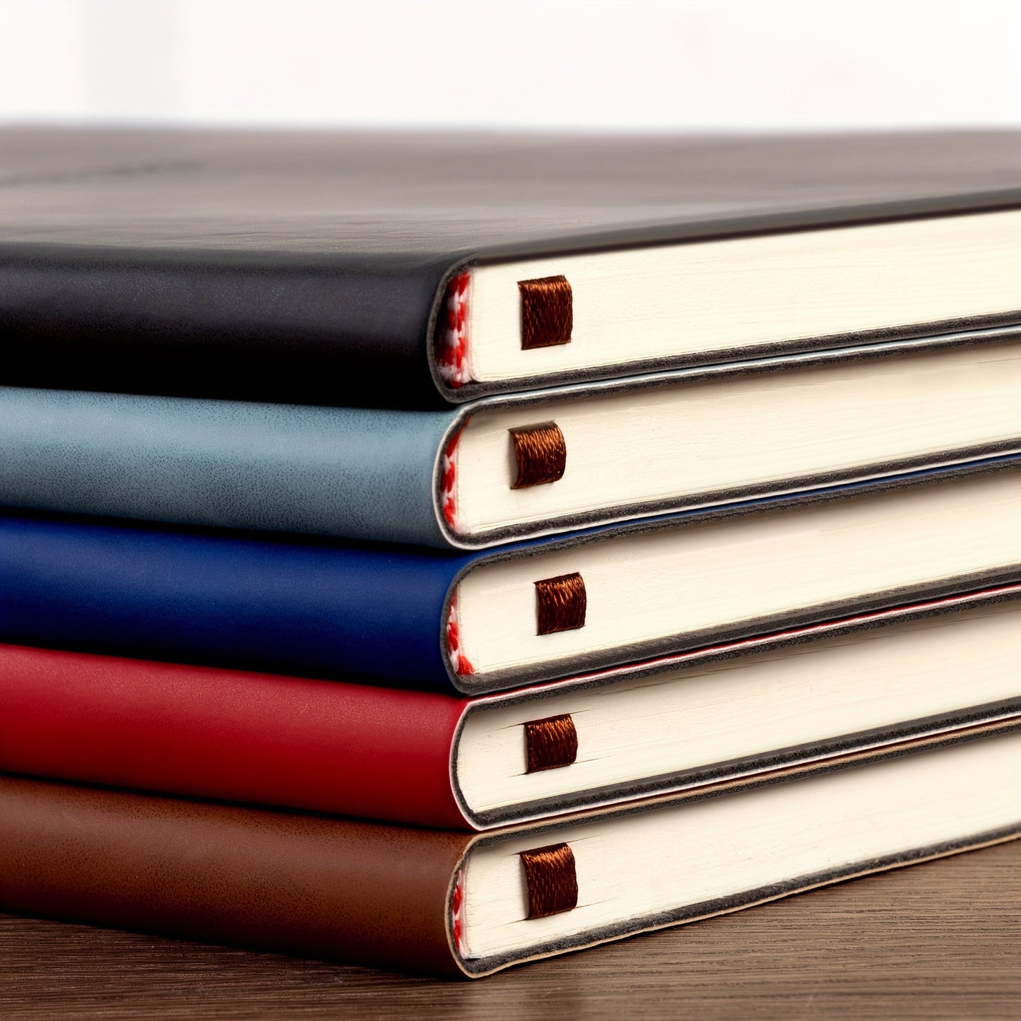 Premium A4 Ultra-Thick Notebook with Soft Faux Leather Cover, 200 pages of Thickened Paper, and Comfortable Grip. Smooth Writing Experience, Available in Multiple Colors for School use.