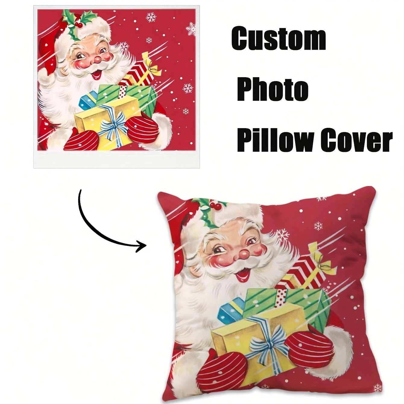 Customize your home decor with this 1-piece pillow cover featuring a beautiful pattern perfect for Valentine's Day, Christmas, Thanksgiving, and New Year celebrations. This family and wedding anniversary gift is single-sided printed and does not include