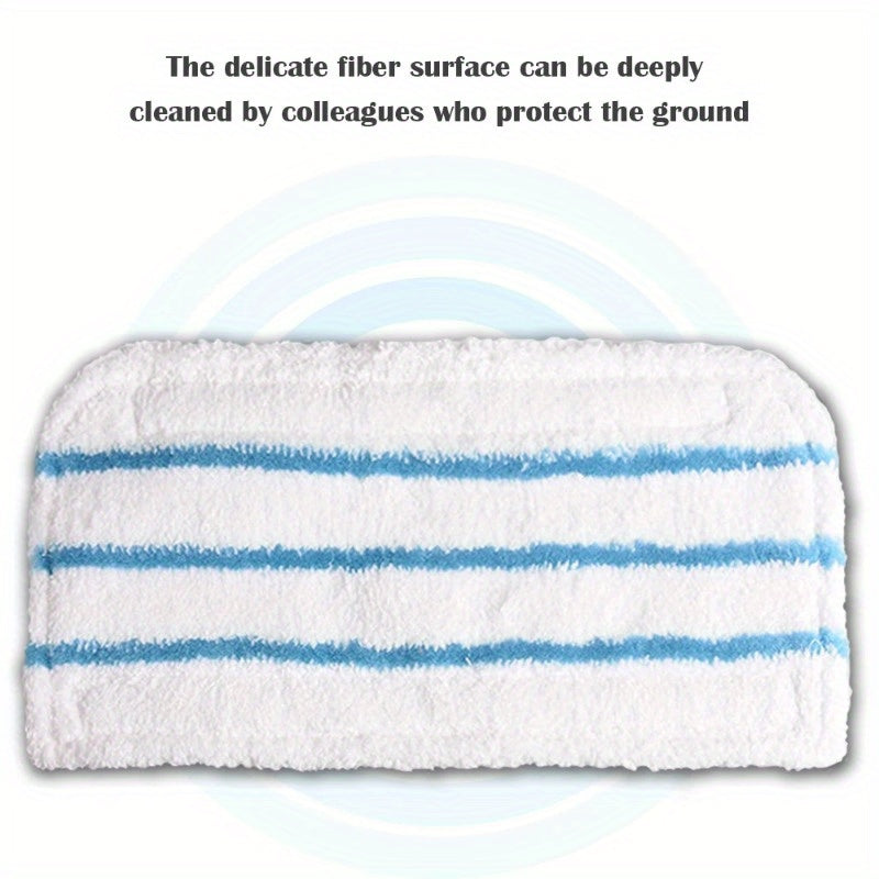 Get a pack of washable mop pads compatible with Black & Decker, designed for FSM 1600, 1610, 1620, and 1630 steam mops. These reusable microfiber cloth refills offer high absorption for your floors.