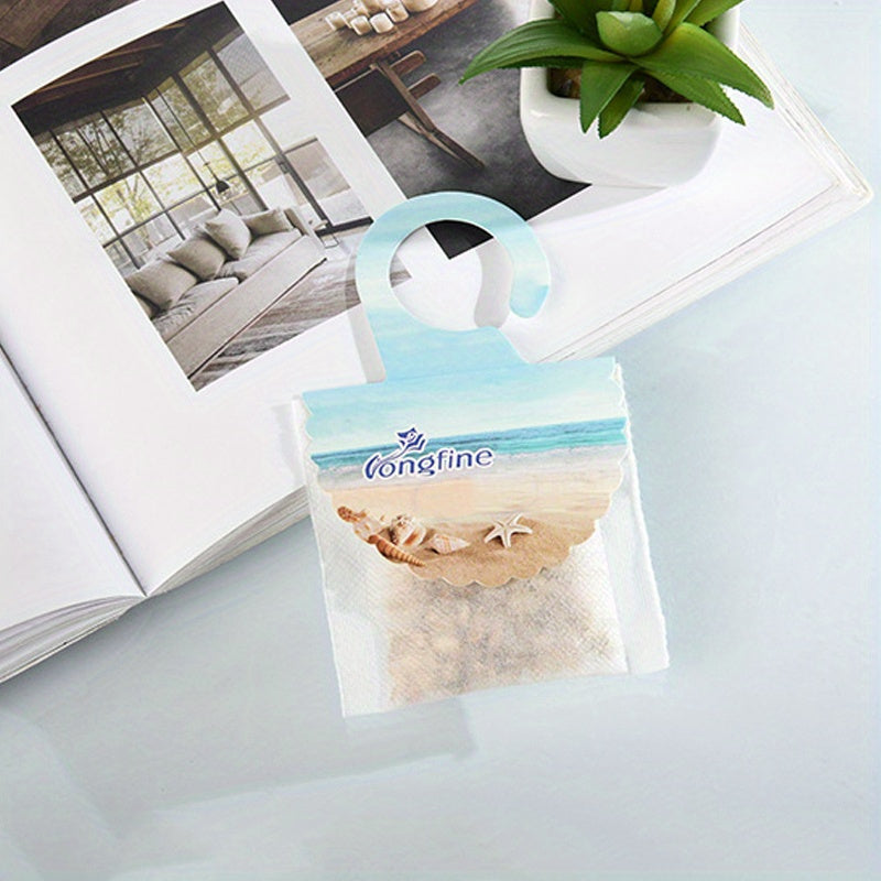 20pcs of Fragrant Wardrobe Sachets for Odor Elimination, Offering Lasting Scents for Cars and Bedrooms.