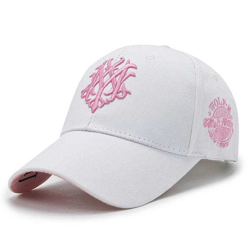 Fashion embroidered sunshade sunscreen baseball cap for men and women - Stay cool and stylish.