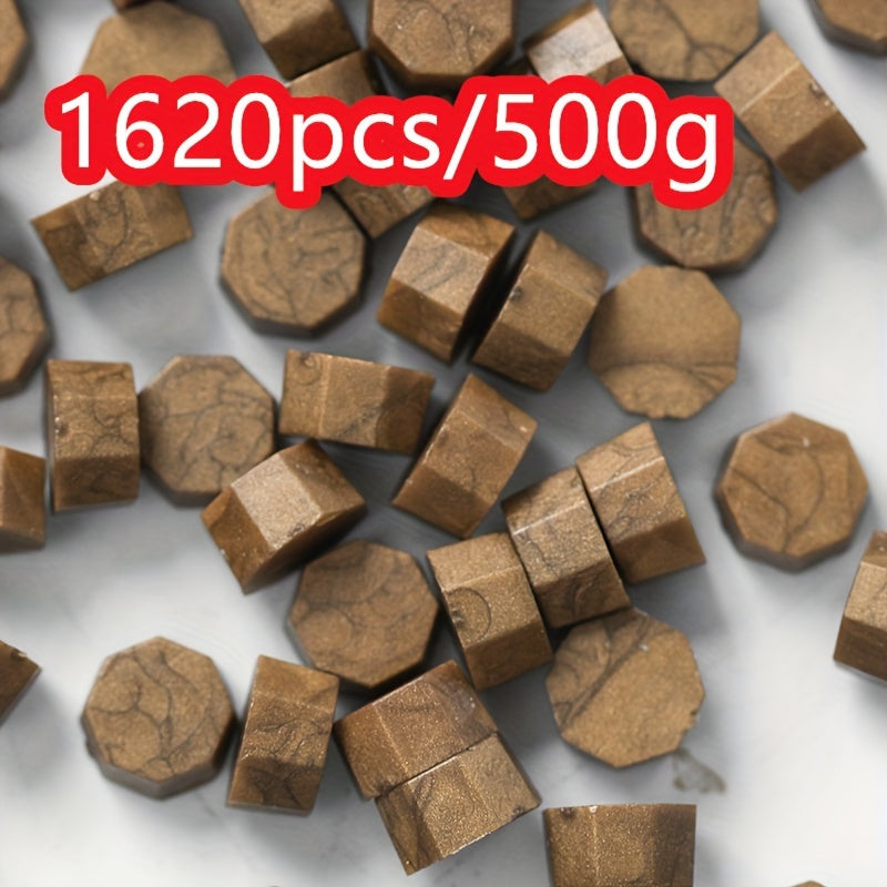 1620pcs/500g Octagonal wax particles for envelope special mud DIY gift box sealing wax retro bulk sealing wax particle