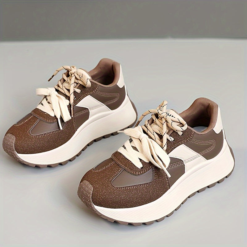 New chunky sole casual sneakers for women - great for daily wear