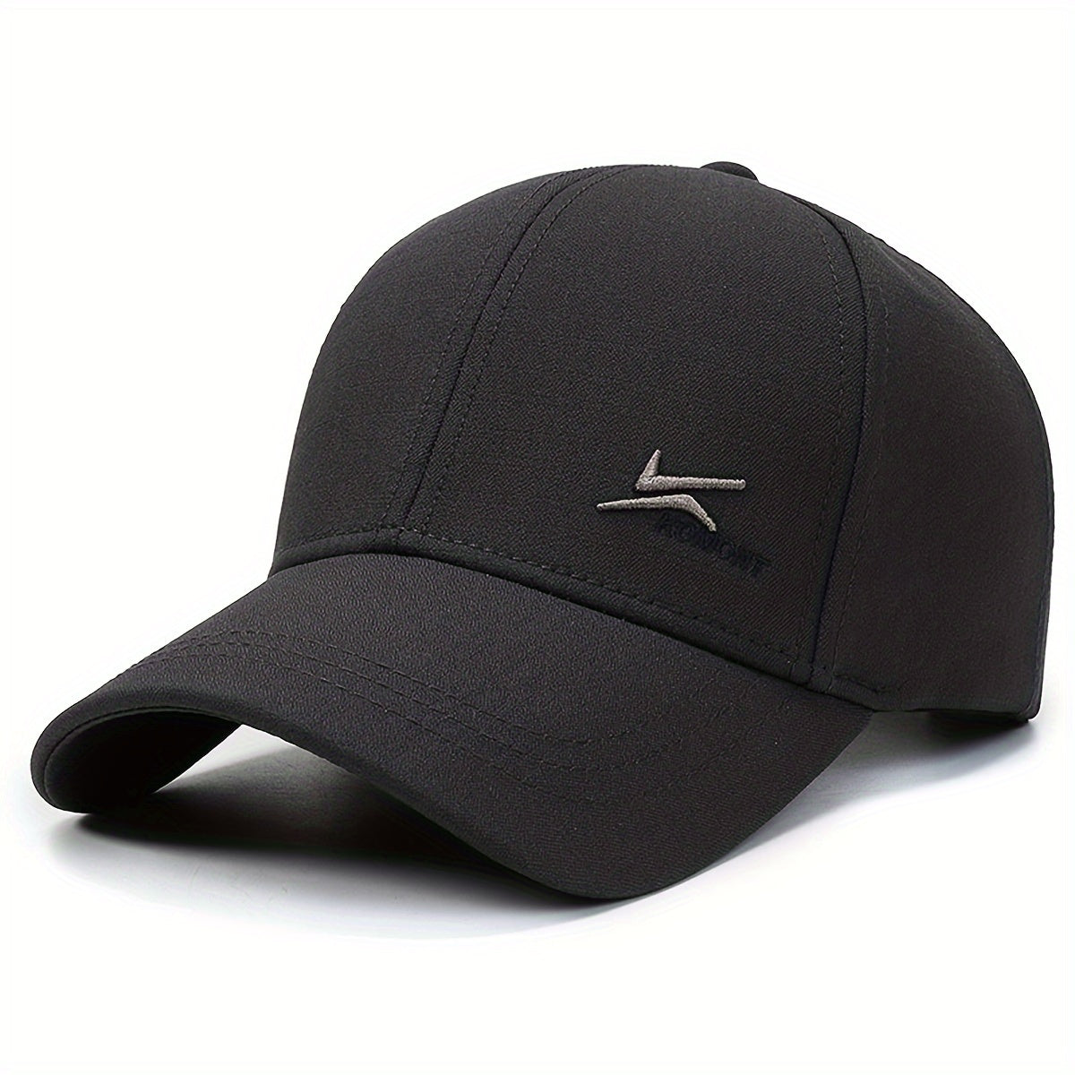 Womens adjustable size embroidered baseball cap for sunshade in spring and autumn.