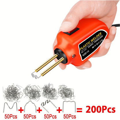 Portable 100W plastic welder for car repair.