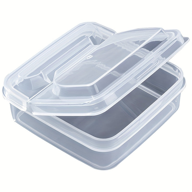 Maintain the freshness and deliciousness of your cheese with this plastic refrigerator storage container!